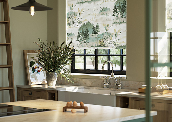 Mayumi, Green Forest - Roller Blind - Image 5